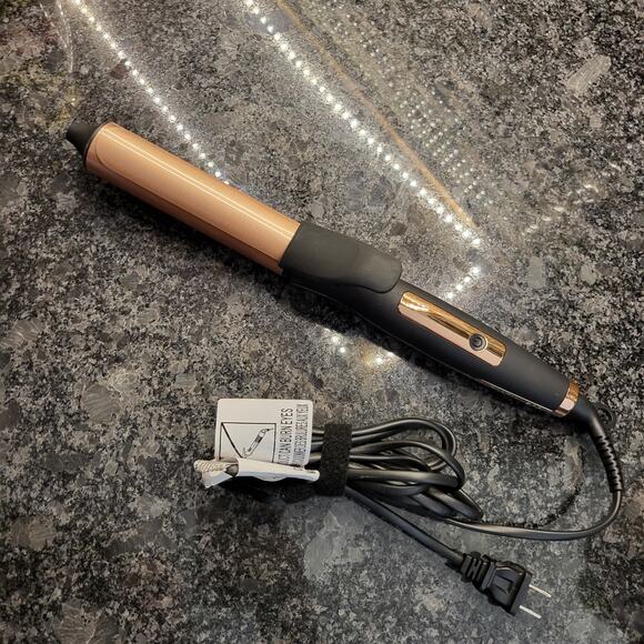Kristin Ess Ceramic Curling Iron Beach Waves Curls  1 1/4 - Picture 1 of 7